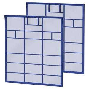 Mitsubishi U01 A01 100 Mini Split Filter, 2 Pack