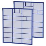 Mitsubishi U01 A01 100 Mini Split Filter, 2 Pack