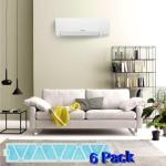 6 Pack Replacement Filter for Mitsubishi Mr. Slim