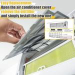 4-Pack Replacement Filters for Daikin Mini Splits