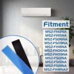 Mini Split Air Filter Set for Mitsubishi Units