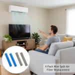 Mini Split Air Filter Replacement for Fujitsu