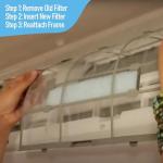 4 Pack Air Filter for Fujitsu Mini Splits