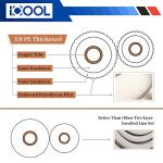ICOOL 50 Ft. Mini Split Line Set with Insulation