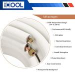 ICOOL 50 Ft. Mini Split Line Set with Insulation
