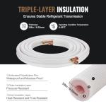 VEVOR 25FT Mini Split Copper Line Set