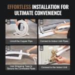 VEVOR 25FT Mini Split Copper Line Set