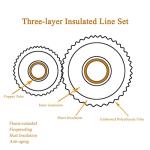 TADERUILY 33 Ft Mini Split Copper Line Set