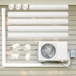 Kerykwan Mini Split AC Line Cover Kit 15.5Ft