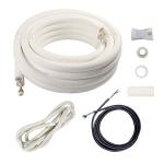 Wostore 25 Ft Mini Split Line Set with Fittings