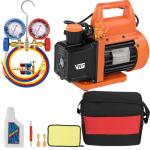 VOGTEN 4.5 CFM Vacuum Pump and Gauge Kit