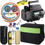 Saysurey 3.5CFM AC Vacuum Pump & Gauge Kit