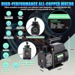 Saysurey 3.5CFM AC Vacuum Pump & Gauge Kit