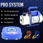 Hiatsu 4.5CFM Vacuum Pump Tool Kit for Mini Splits