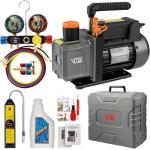 VOGTEN 4.5 CFM AC Vacuum Pump with Gauge Set