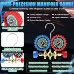 Saysurey 3.5CFM AC Vacuum Pump & Gauge Kit