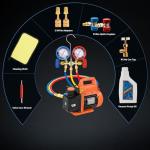 VOGTEN 4.5 CFM Vacuum Pump and Gauge Kit