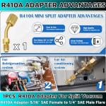 R410A Mini Split Adapter for HVAC Tools