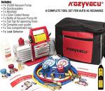 Kozyvacu AC Repair Tool Kit with Vacuum Pump
