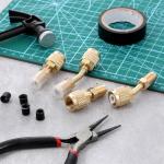 4-Pack R410A Mini Split Gauge Adapters