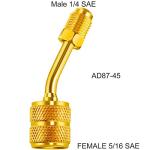 Chinco R410a Mini Split Charging Adapter 5/16" to 1/4
