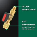 HONG SEN Mini Split AC Manifold Tool Set