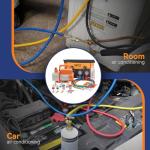 BACOENG R32 Vacuum Pump and Gauge Set 4 CFM