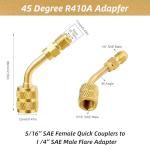 R410A Mini Split Adapter Kit with Valve Tool