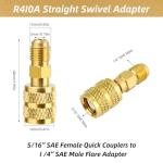 R410A Mini Split Adapter Kit with Valve Tool