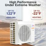Cooper & Hunter 24,000 BTU Mini Split AC/Heater