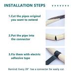 Daisypower 164FT Mini-Split Drain Hose Pipe