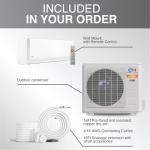 Cooper & Hunter 24,000 BTU Mini Split AC/Heater