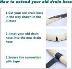 Daisypower 50ft Universal Drain Hose for AC