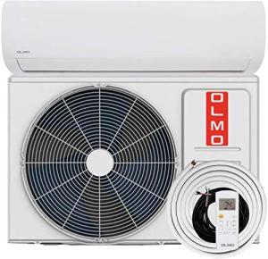 OLMO 9,000 BTU Ductless Mini Split AC Heat Pump