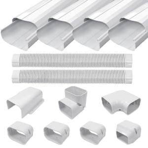 Cestluck 4" Mini Split Line Cover Kit 17 Ft