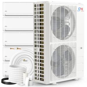 Cooper & Hunter 5 Zone Mini Split System Set