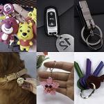 200pcs 12mm Golden Mini Split Jump Ring Connectors