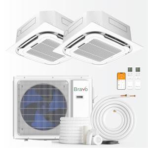 BRAVO 18,000 BTU Dual Zone Mini Split System
