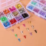 180 Mini Brads in 12 Colors for Crafts