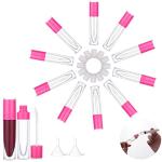 Thick Empty Lip Gloss Tubes with Wand - 10 Pack