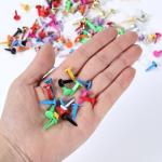 180 Mini Brads in 12 Colors for Crafts