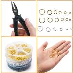 Split Jump Rings Set for DIY Jewelry Making
