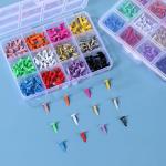 180 Mini Brads in 12 Colors for Crafts