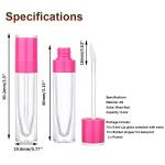 Thick Empty Lip Gloss Tubes with Wand - 10 Pack