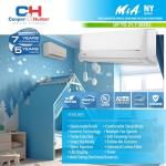 Cooper & Hunter 6,000 BTU Mini Split AC/Heat Pump