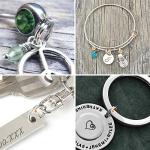 Pawfly 100 Pack Mini Split Key Rings