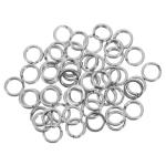 50 Pcs Stainless Steel Mini Split Key Rings