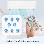 ARLIME 3 Zone 30000 BTU Mini Split AC/Heat Pump