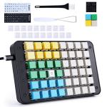 Koolertron 48-Key Programmable Macro Gaming Keyboard