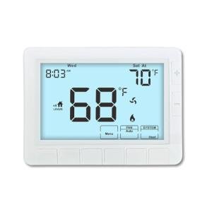 Programmable Heat Pump Thermostat with Large Display
